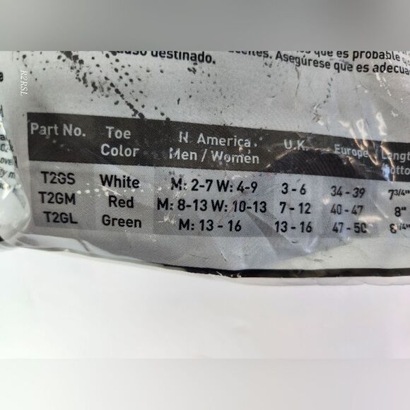 Impacto T2Gum Toes 2 Go Steel Toe Shoes NIB - Picture 7 of 10